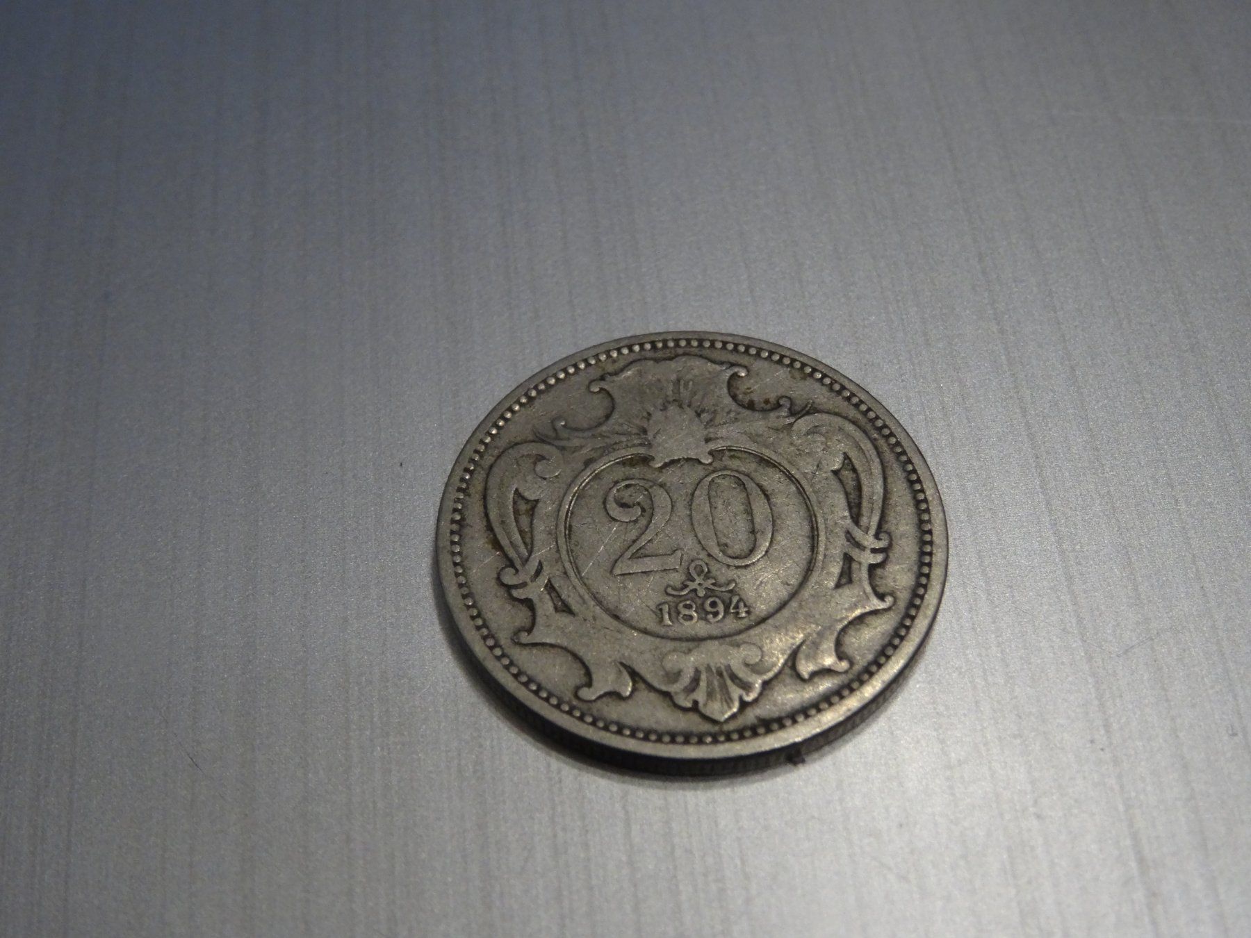 Tutti le monete: 20 Heller 1894 Österreich – Usato da Olten venduto da pechsisa1