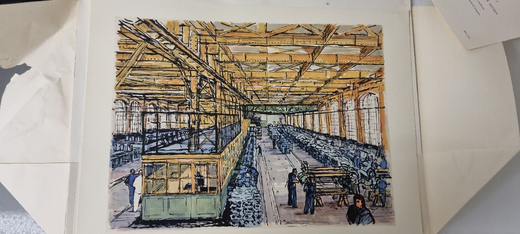 Grafica & Litografie: Saurer Werkbilder 1853-1953 – Usato da Moosseedorf venduto da dfe_s5hz