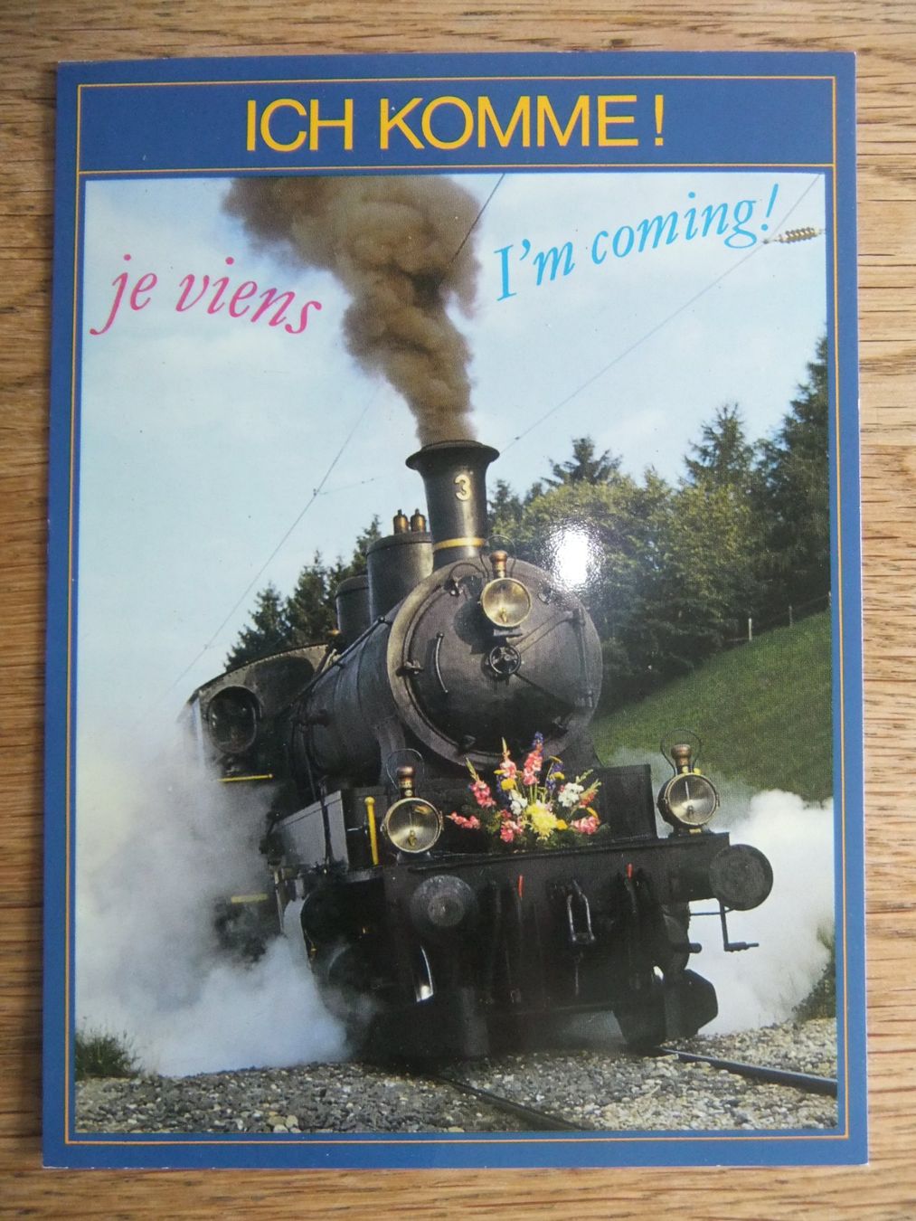 Cartoline postali: Dampflokomotive der Furkabahn – Usato da St. Niklaus VS venduto da wunschlos54