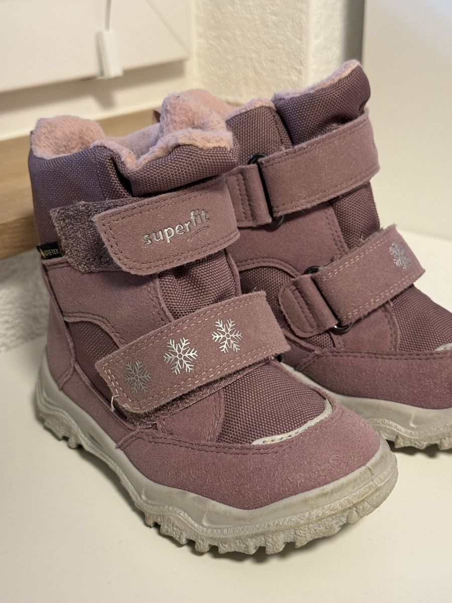 Superfit Scarpe per ragazze: Superfit Husky Winterschuhe Mädchen Grösse 24 – Nuovo (secondo la descrizione) da Strengelbach venduto da schnaeusel 1