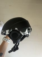 Skihelm Quiksilver schwarz mit Muster Grösse 53-56 cm