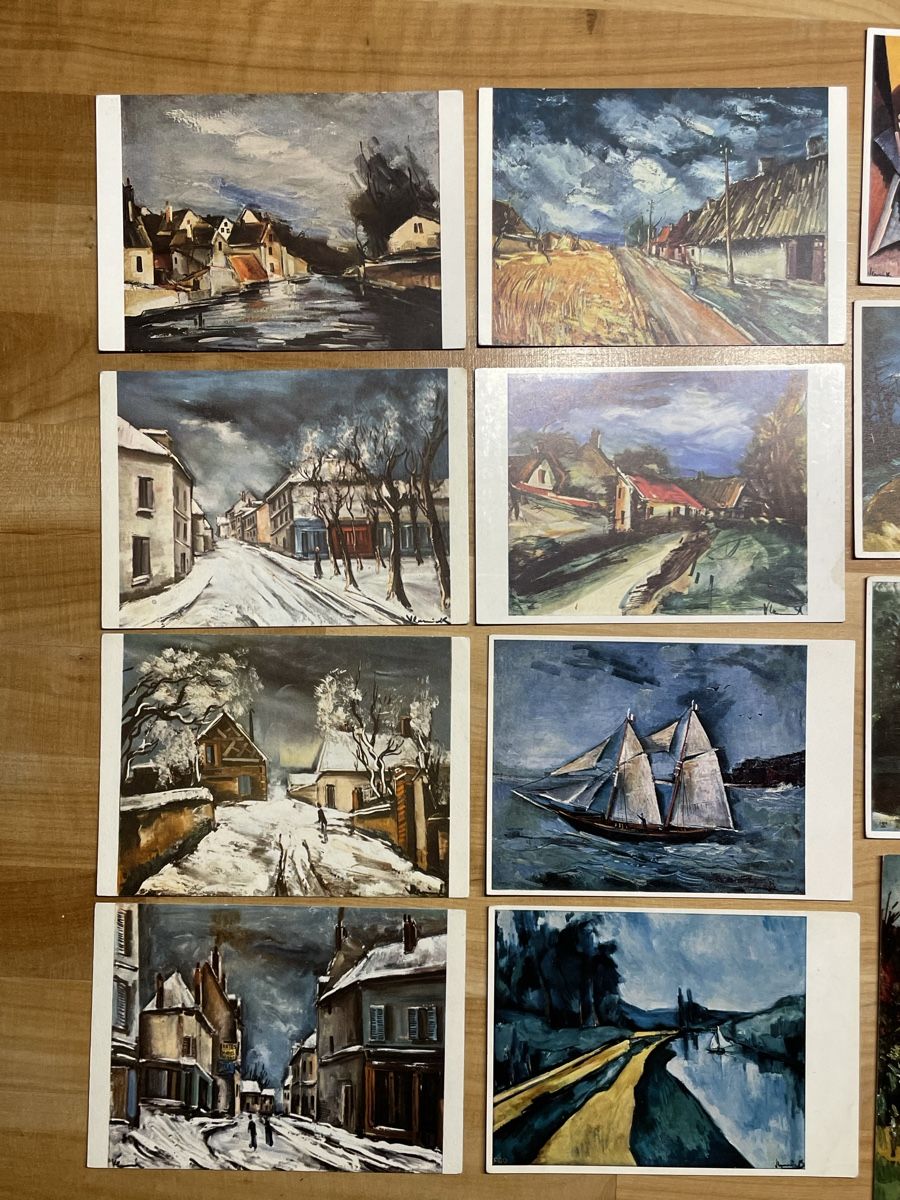 Cartoline postali: 15 AK mit Kunst von Vlaminck – Usato da Rümlang venduto da Kartenpost1 1