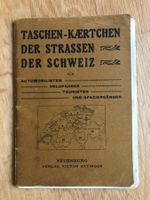 Taschen-Kärtchen der Strassen der Schweiz