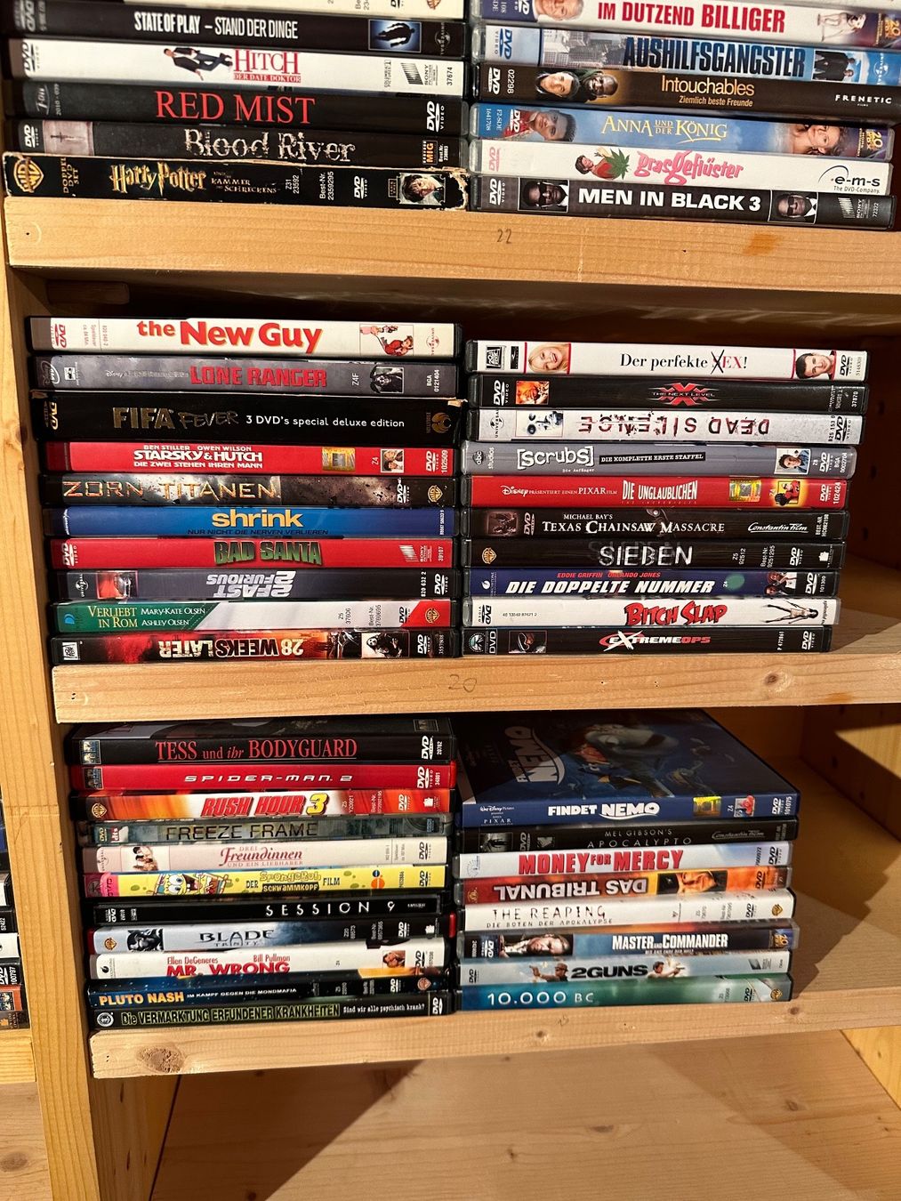 Tutti i DVDs: 170 Filme DVD – Usato da Villmergen venduto da Bezdupe 8