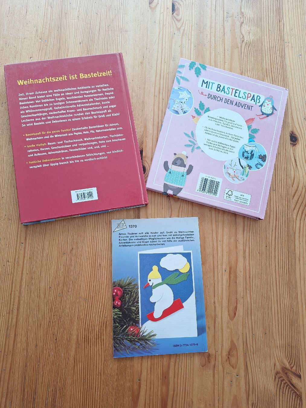 Libri: 3 Weihnachtsbastelbücher – Usato da Aesch BL venduto da ChezToKa 1