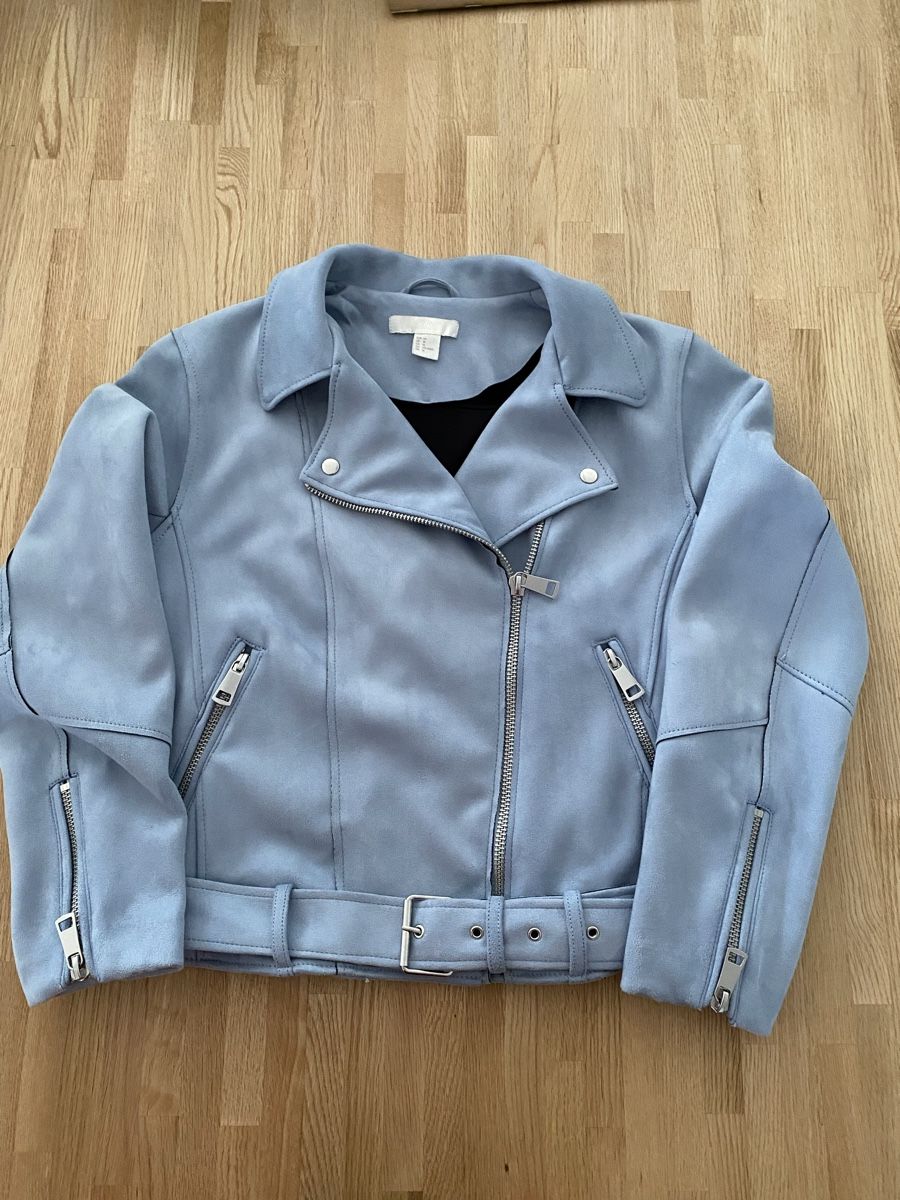 H&M Jacken: Jacke in Kunst-Nubukleder Gr: M – Gebraucht aus Buchrain von Booster10