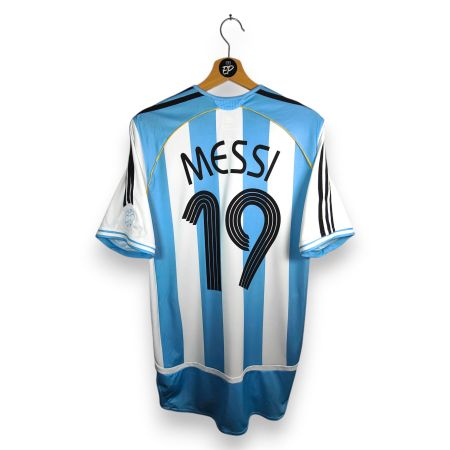 Original 2005-07 Argentina Home Trikot Messi