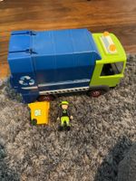 Playmobil Müllwagen mit Figuren und Zubehöhr guter Zustand