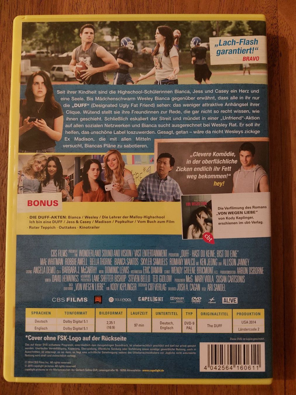 Alle DVDs: DVD - Duff – Gebraucht aus Rheinfelden von FilmAuktion 1