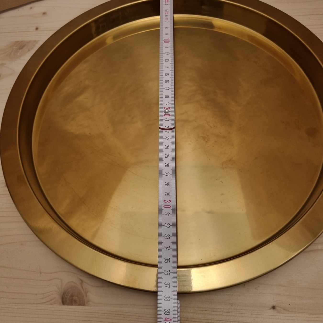 Tutte le decorazioni: Schönes, goldiges Deko-Tablett – Nuovo (secondo la descrizione) da Luzern venduto da kon_j7zt 3