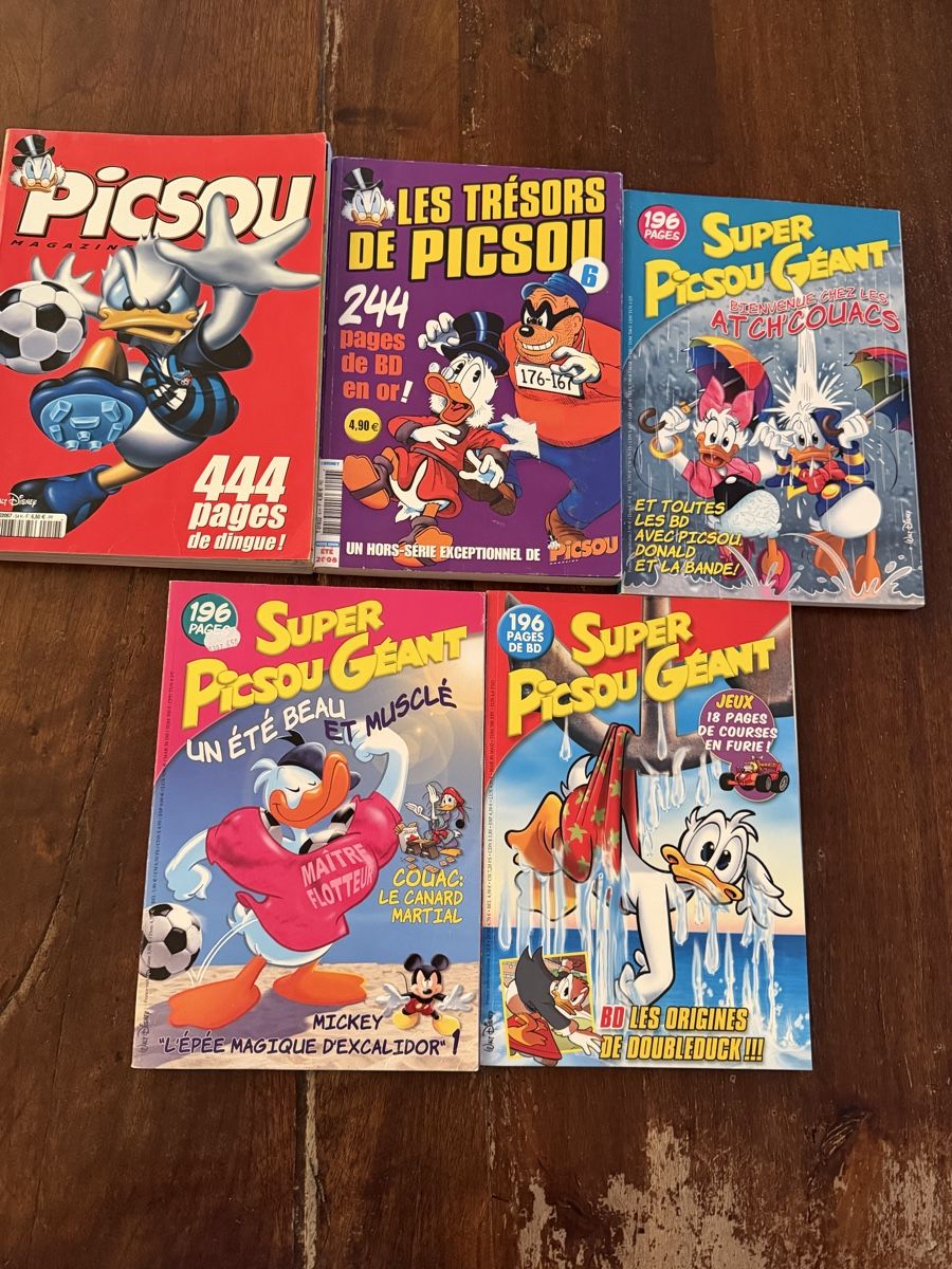 Fumetti: Les trésors de Picsou 5 volumes – Nuovo (secondo la descrizione) da Ascona venduto da GioeleS
