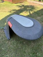 Garage Tondeuse robot Gardena état usagé