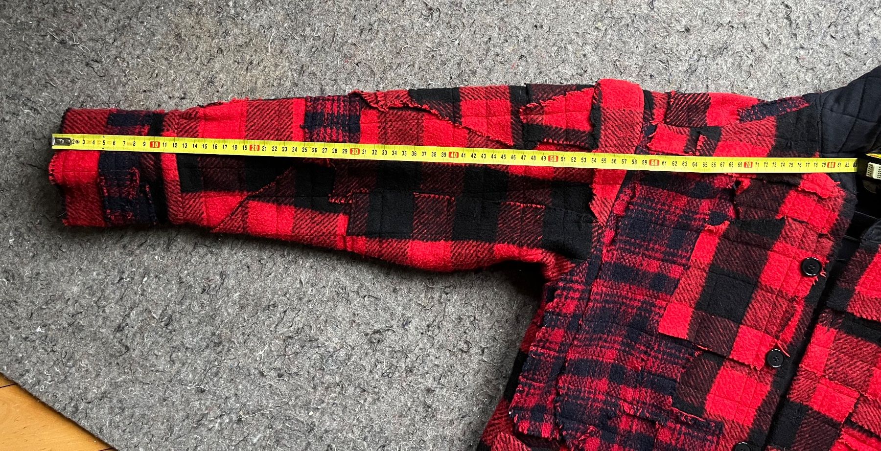 Jacken: Greg Lauren, patchwork veste – Gebraucht aus Genève von dachaw 9