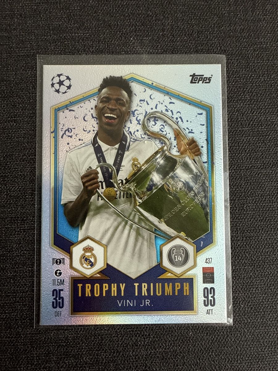 Topps Carte collezionabili: Topps Match Attax Vini JR. Real Madrid – Nuovo (secondo la descrizione) da Burgdorf venduto da Sports_Cards_3400