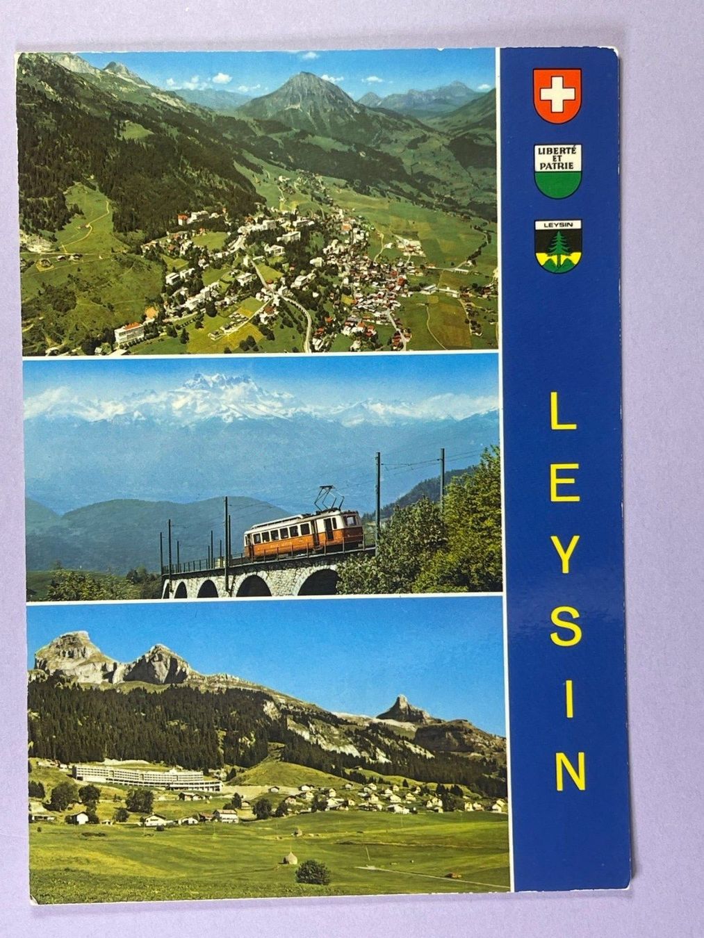 Cartoline postali: Leysin - Alpes Vaudoises – Usato da Steg VS venduto da _vinci_