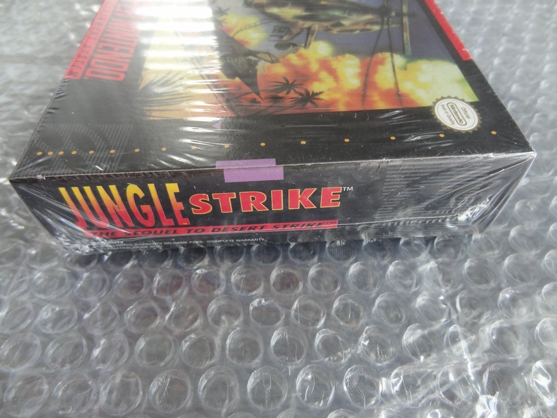 Spiele: JUNGLE STRIKE snes Super Nintendo US NEU – Neu und originalverpackt aus Lyss von Famicom 3