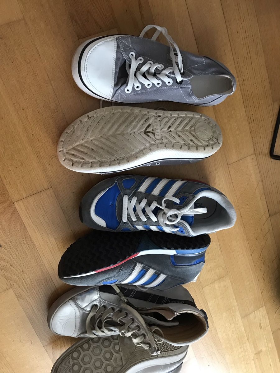 Diesel Herrenschuhe: 3x Schuhe Diesel , Adidas, Crocs – Gebraucht aus St.Gallen von bubo2008 1