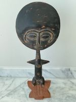 Afrikanische Holzfigur Akua Ba Ghana gebraucht Zustand