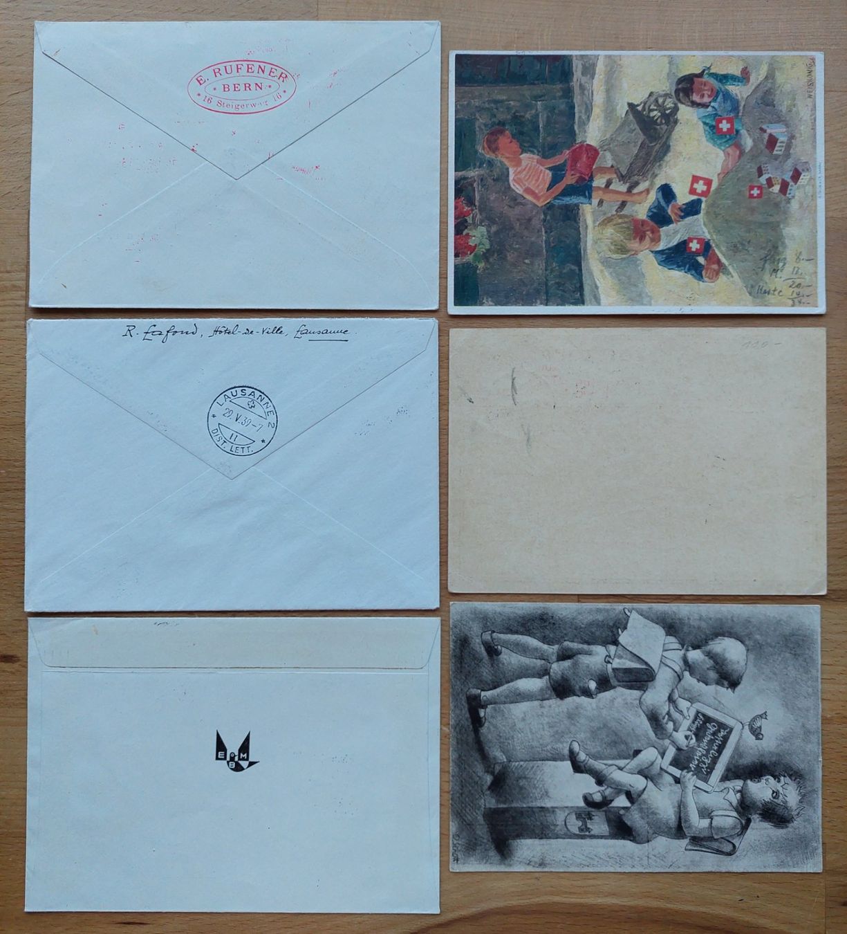 Alle Briefmarken: Flugpost-Briefe – Gebraucht aus Obfelden von Foto_Bild_Kunst_Buch 1