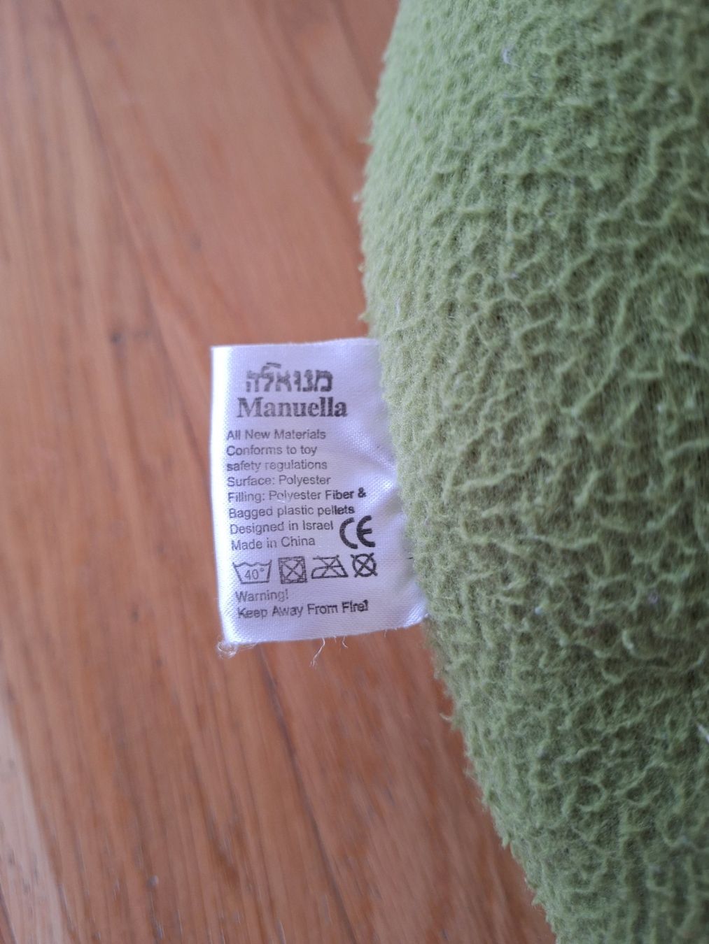 Spielzeuge: Grüner Plüschhase, Stofftier – Gebraucht aus Boniswil von Olaf555 3