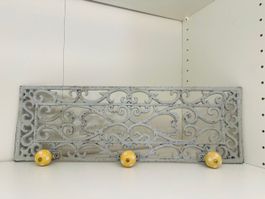 Shabby Chic Wandhalterung aus Gusseisen