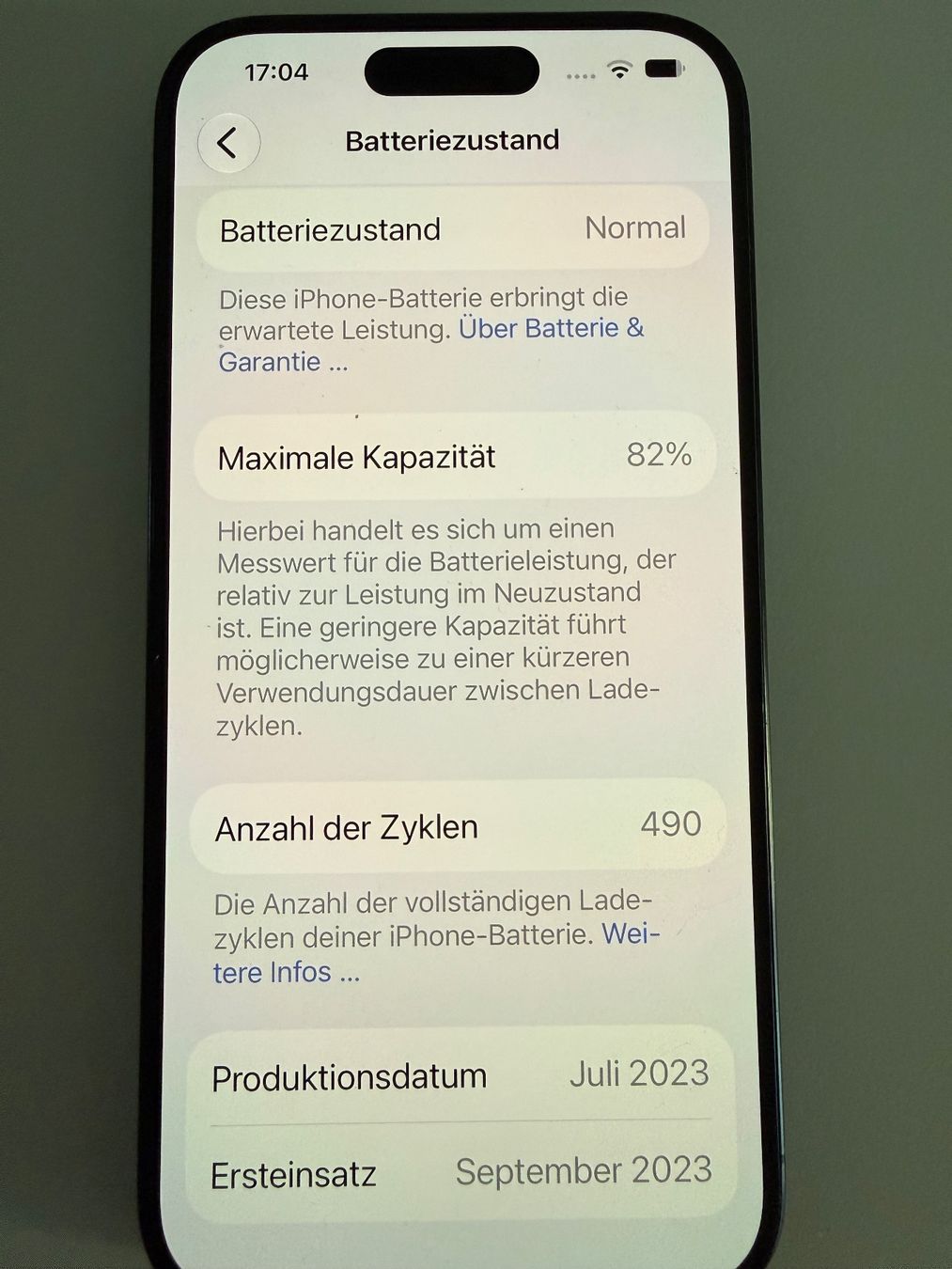 Apple Telefoni cellulari / Smartphones: iPhone 15 Pro 256 Titan Schwarz – Usato da Wädenswil venduto da Thut001 7