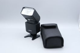 Sony HVL-F46RM Aufsteckblitz, GN46, Quick Shift Bounce, TTL