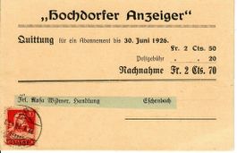 PK, Hochdorfer Anzeiger 1926