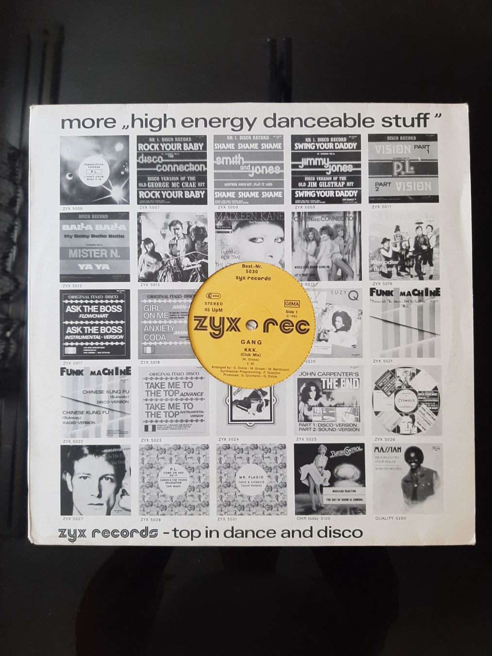 Schallplatten: Maxi Single vonGANG "KKK aus 1983 – Gebraucht aus Kreuzlingen von Jack.Daniels