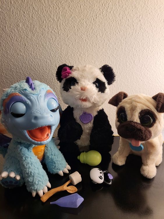 3 FurReal Friends Drache, Mops & Panda Kaufen auf Ricardo