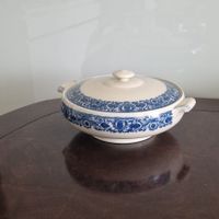 Wunderschöne Servierschüssel mit Deckel, Vintage aus Lagenth