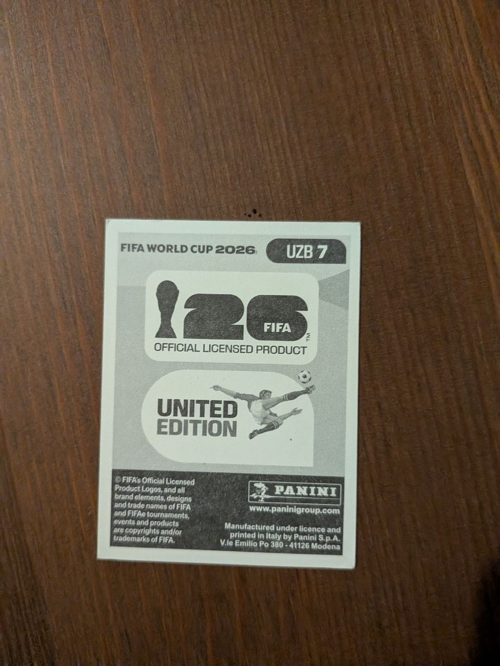 Panini Carte collezionabili: Panini Bild UZB 7 – Usato da Eschenbach SG venduto da SanFranciscoCalifornia 1