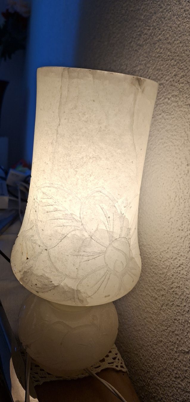 Lampade: Alabaster Lampen set 1970 – Usato da Meinisberg venduto da MartinaM1972 4