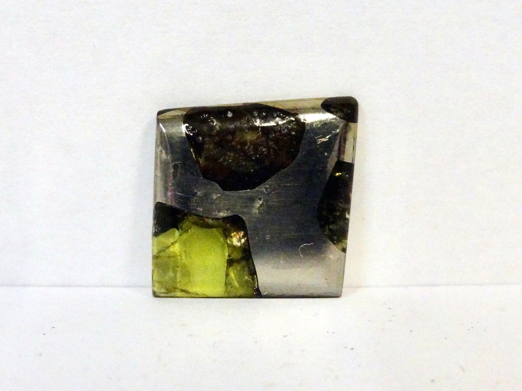 Minerali & Pietre curative: Meteorit PALLASIT Eisen-Stein-Meteorit ESQUEL ARGENTINIEN – Nuovo (secondo la descrizione) da Kerzers venduto da djstarsky73 1