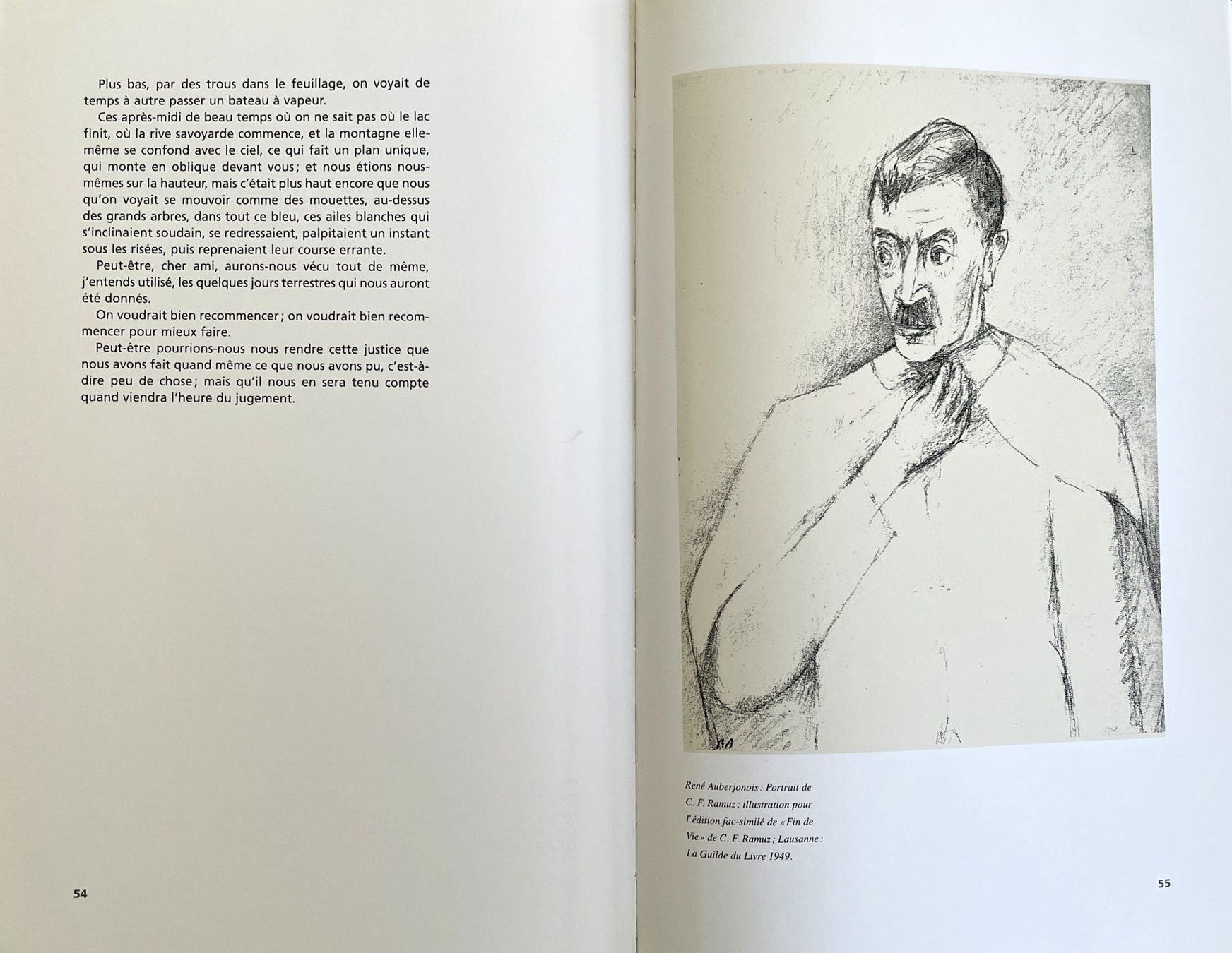 Libri: René Auberjonois & C.-F. Ramuz – Usato da Savagnier venduto da Ne2065 6