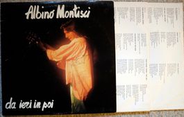 Albino Montisci Da Ieri In Poi  Signierte 2 LPs ♪ GEWASCHEN