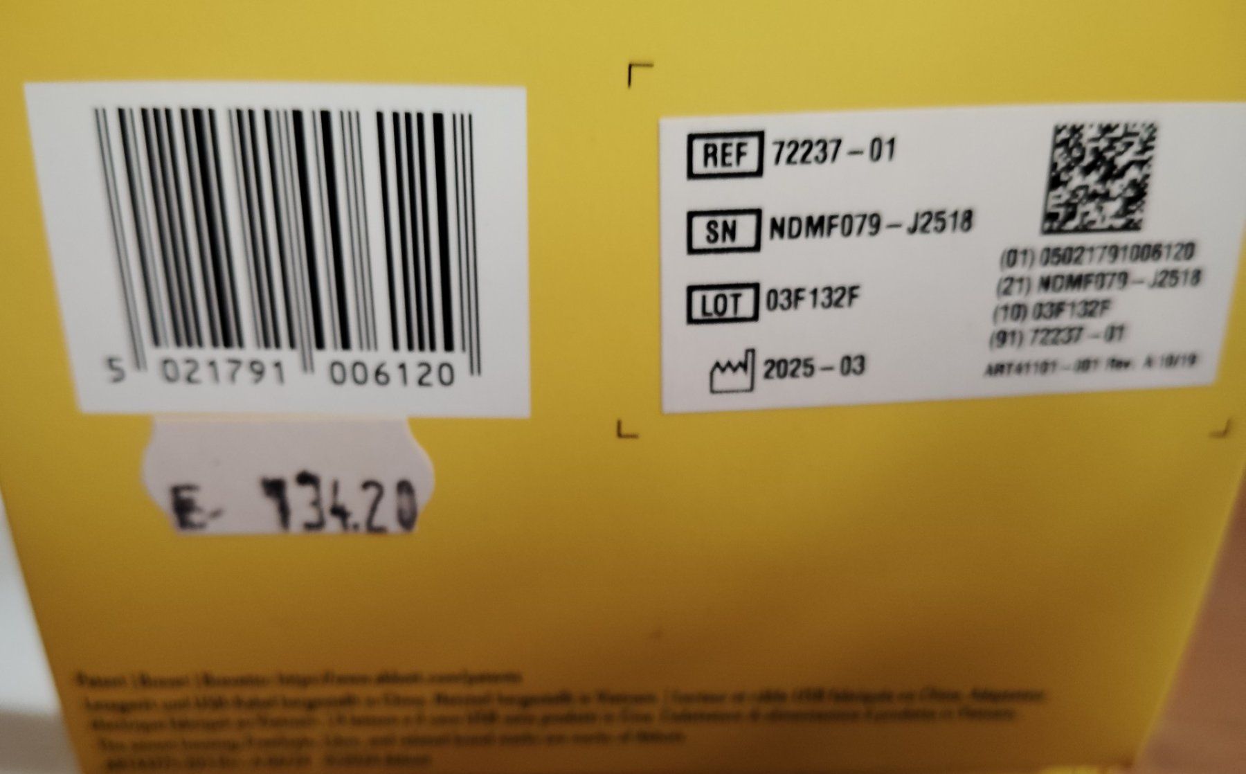 Abbott Medizinische Geräte: FreeStyle Libre 3 Lesegerät / – Neu und originalverpackt aus St-Imier von foto2hand 1