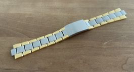 Bicolor Uhren Stahlarmband 20mm neu und ungebraucht