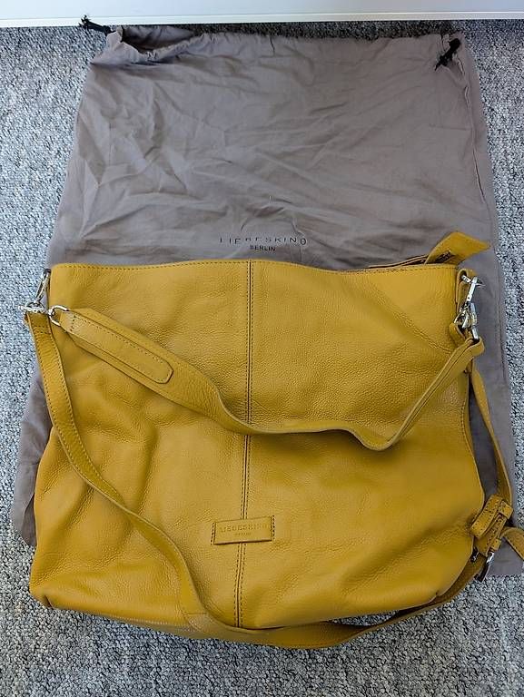 Liebeskind Borse: Ledertasche Liebeskind Berlin Senfgelb – Usato da Konolfingen venduto da Honey870