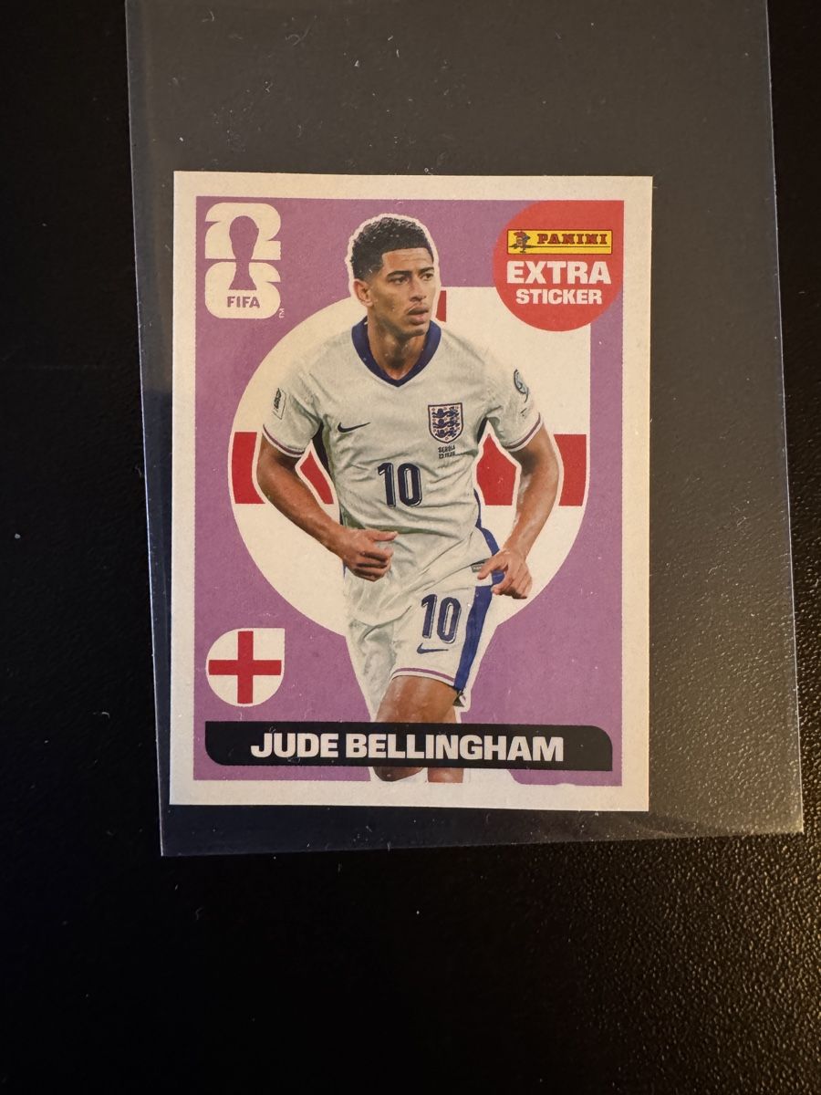 Panini Carte collezionabili: Jude Bellingham Panini Extra Stricker World Cup – Nuovo (secondo la descrizione) da St. Moritz venduto da PauloM98