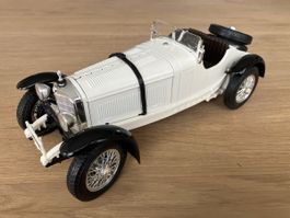 Mercedes-Benz SSK Modellauto, weiss