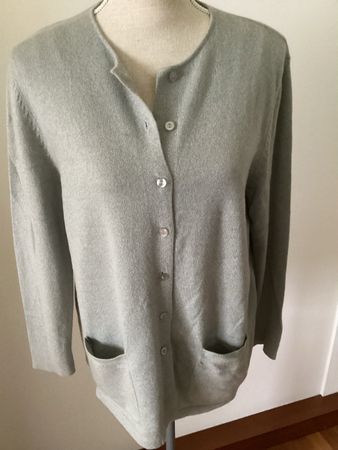 Damenkaschmirstrickjacke, Gr. 40