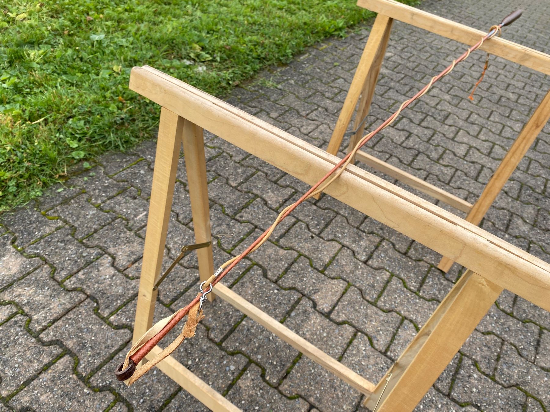 Carrozze: schöne Döbert 4-Spänner Fahrpeitsche – Usato da Feldbach venduto da Fea1 4