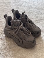 Buffalo Sneaker Gr. 37 – grau/grün – gebraucht