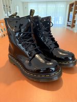 Dr. Martens Patent Lamper Stiefel, Gr. 38, Schwarz NEU