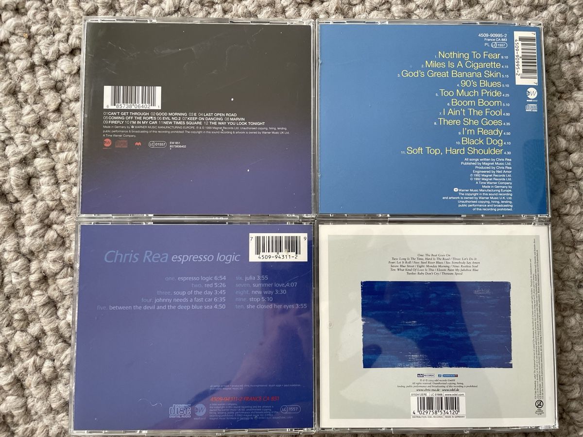 CD: 4x Chris Rea – Nuovo (secondo la descrizione) da Reinach AG venduto da trigger7811 1