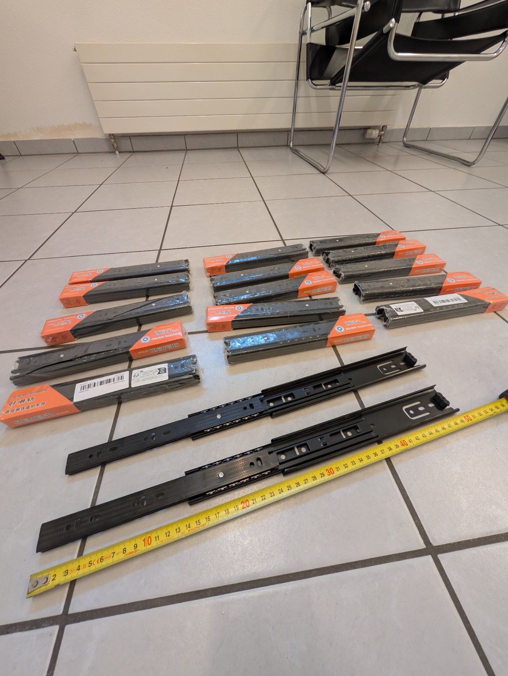 Quincaillerie: Guide estraibili per cassetti 16x – Neuf avec emballage d'origine à Bellinzona par fan_tc7f 1