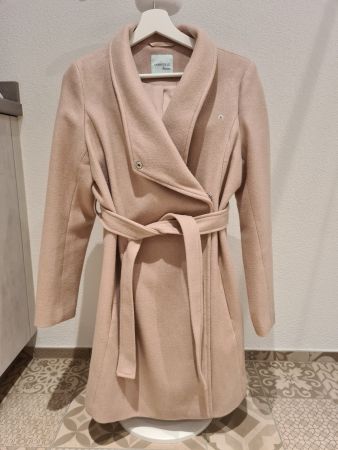 Wunderschöner Übergangsmantel für Schwangere Beige Gr. 36