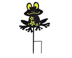 Gartenstecker Frosch Metall selbstleuchtend (54546)