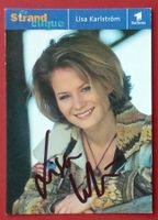 Lisa Karlström Autogramm signiert Fotopostkarte 10x15cm